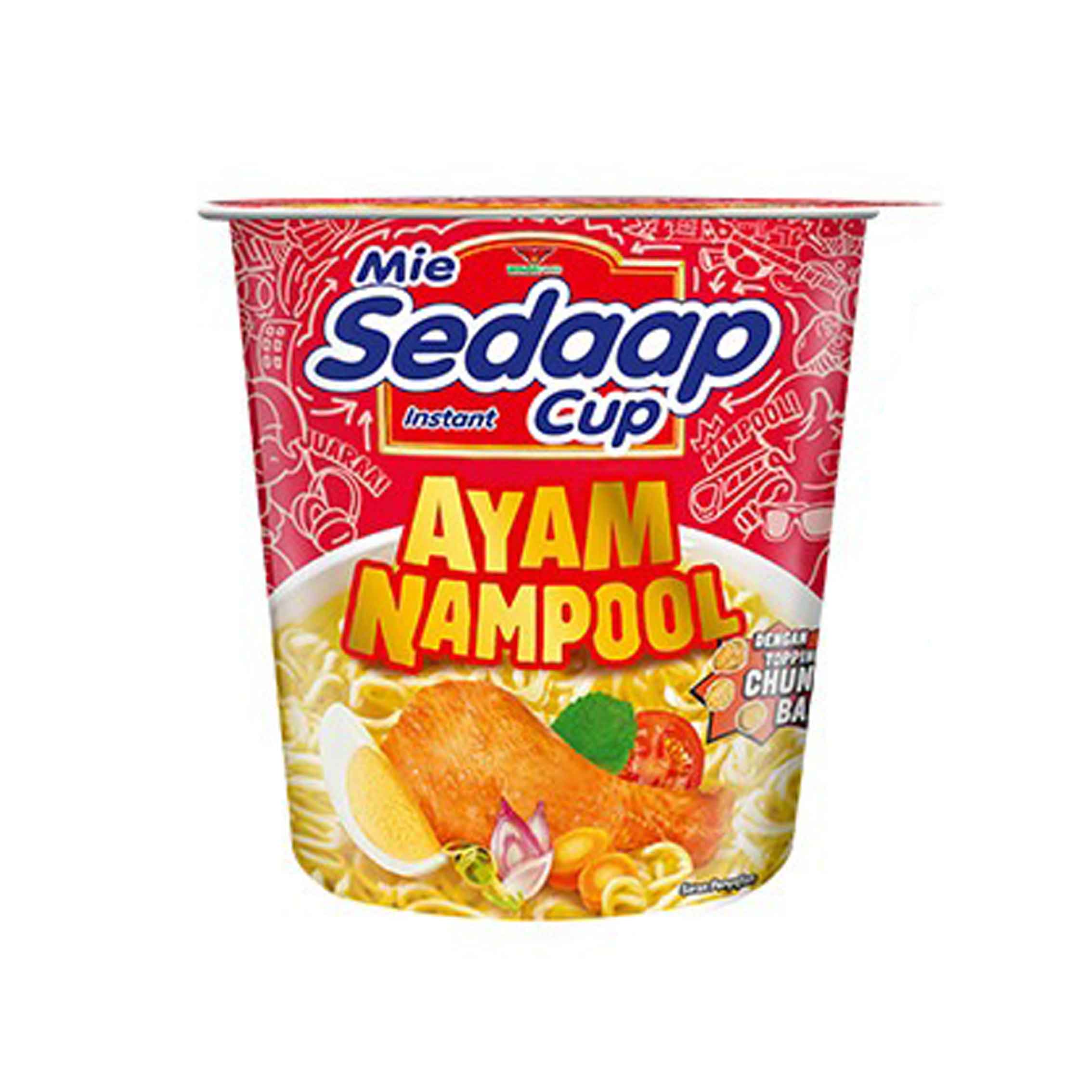 MIE SEDAP KUAH CUP AYM NAMPOL