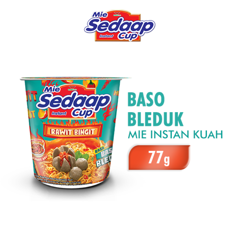  MIE SEDAP KUAH CUP BASO BLDUK